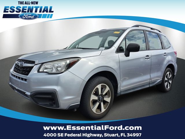 Ice Silver Metallic 2017 Subaru Forester 2.5i SUV / Crossover All-Wheel Drive Continuously Variable Transmission