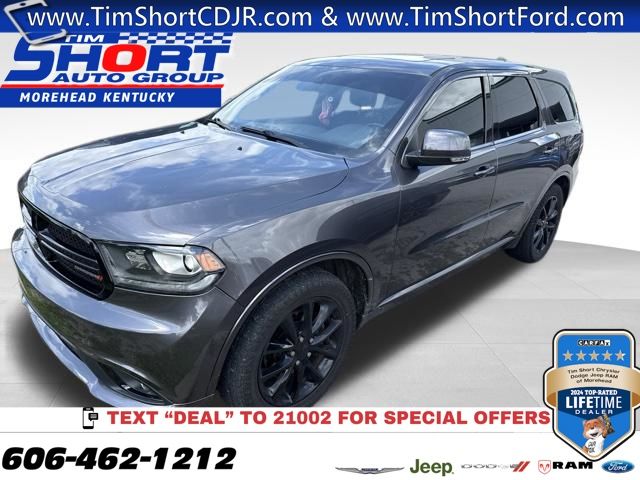 Granite Metallic Clearcoat 2017 Dodge Durango SUV / Crossover All-Wheel Drive 8-Speed Automatic
