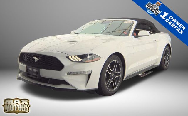 Oxford White 2023 Ford Mustang EcoBoost Premium Convertible RWD Convertible Rear-Wheel Drive Automatic