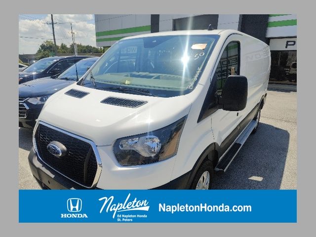 Oxford White 2025 Ford Transit Cargo Van Rear-Wheel Drive