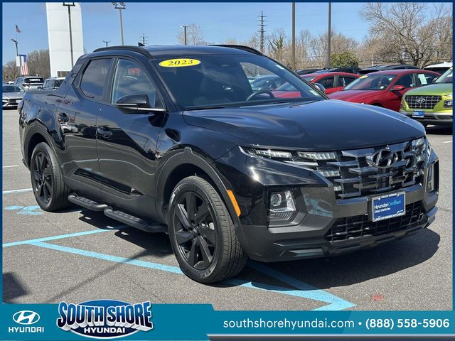 Phantom Black 2023 Hyundai Santa Cruz Night Crew Cab AWD Pickup Truck All-Wheel Drive Automatic