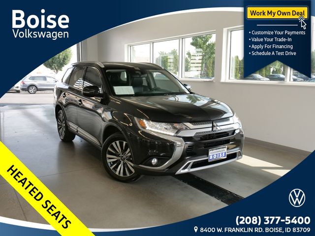 Black 2020 Mitsubishi Outlander SUV / Crossover All-Wheel Drive Continuously Variable Transmission