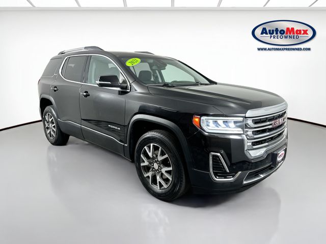 Black (Ebony Twilight Metallic) 2021 GMC Acadia SLE AWD SUV / Crossover Four-Wheel Drive 9-Speed Automatic