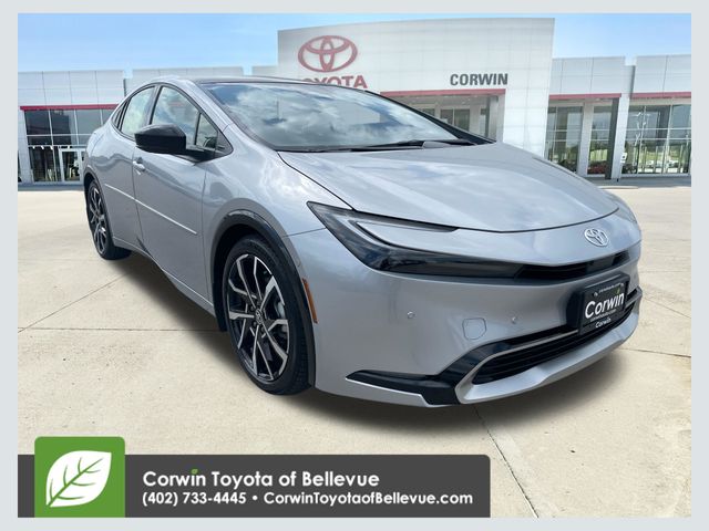 Silver 2026 Toyota Prius Plug-In Hybrid Hatchback Front-Wheel Drive Continuously Variable Transmission