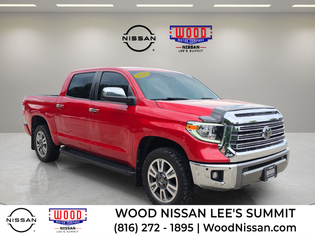 Barcelona Red Metallic 2021 Toyota Tundra Pickup Truck Four-Wheel Drive 6-Speed Automatic