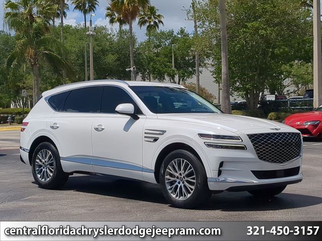 Uyuni White 2024 Genesis GV80 2.5T AWD SUV / Crossover All-Wheel Drive 8-Speed Automatic