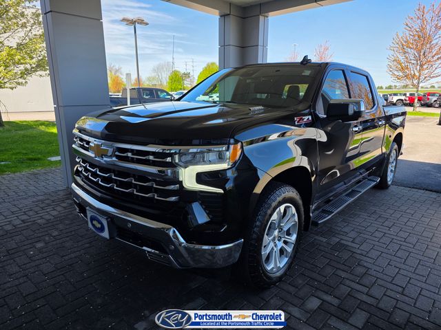 Black 2023 Chevrolet Silverado 1500 Pickup Truck Four-Wheel Drive Automatic