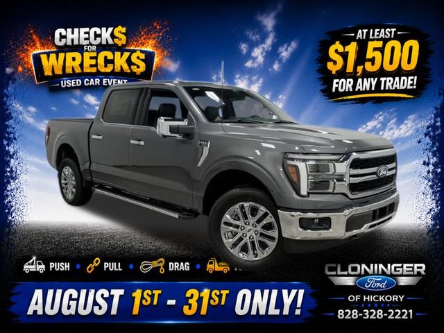 Carbonized Gray Metallic 2026 Ford F-150 Pickup Truck Four-Wheel Drive Automatic