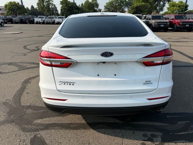 2020 Oxford White Ford Fusion SE FWD Sedan