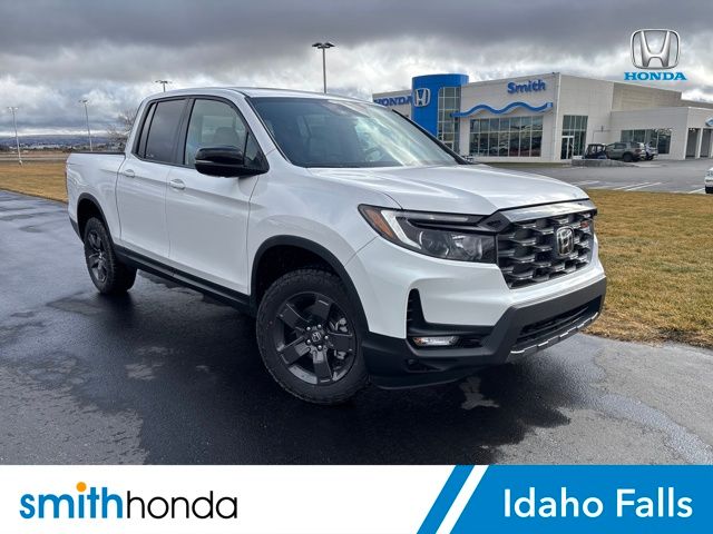 Platinum White Pearl 2026 Honda Ridgeline Pickup Truck All-Wheel Drive 9-Speed Automatic