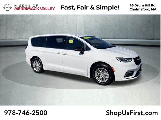Bright White Clearcoat 2025 Chrysler Pacifica Select FWD Minivan Front-Wheel Drive 9-Speed Automatic