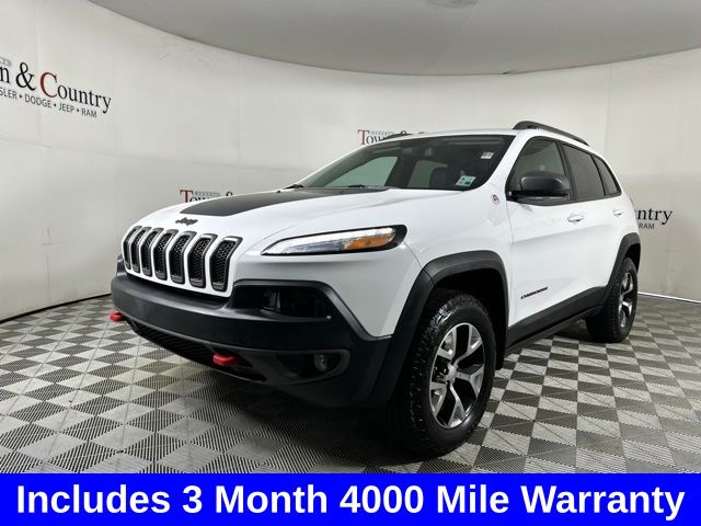 Bright White Clearcoat 2018 Jeep Cherokee SUV / Crossover Four-Wheel Drive 9-Speed Automatic