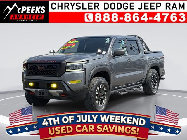 Gray (Gun Metallic) 2022 Nissan Frontier Pickup Truck 4X2 9-Speed Automatic