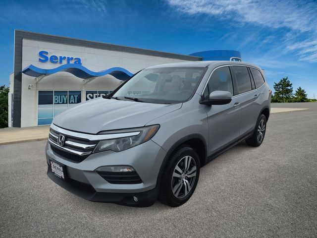 Silver 2016 Honda Pilot EX-L AWD SUV / Crossover All-Wheel Drive 6-Speed Automatic