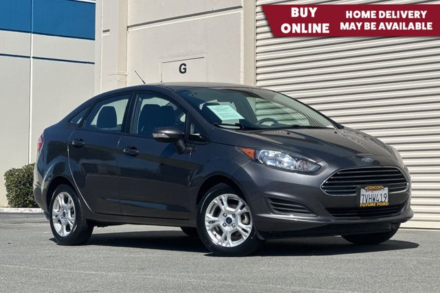 Gray (Magnetic) 2016 Ford Fiesta Sedan Front-Wheel Drive 6-Speed Automatic