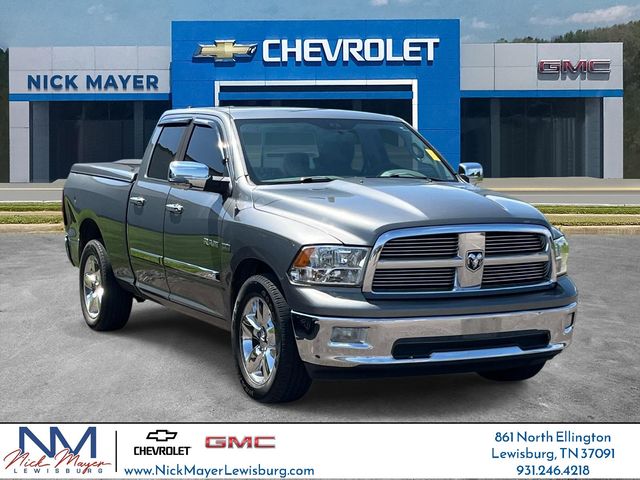 Mineral Gray Metallic Clearcoat/Light Graystone PC 2010 Dodge RAM 1500 Pickup Truck Four-Wheel Drive 5-Speed Automatic