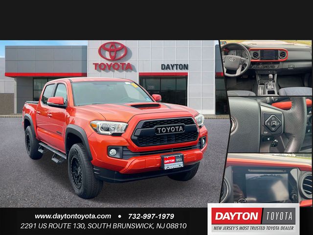 Inferno Red 2016 Toyota Tacoma Pickup Truck Four-Wheel Drive 6-Speed Automatic