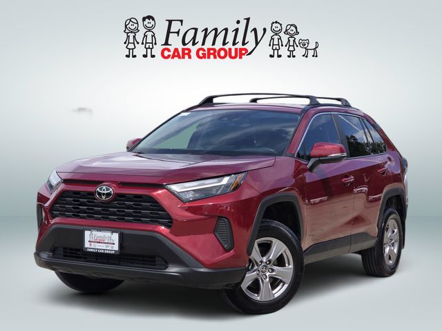 Red (Ruby Flare Pearl) 2025 Toyota RAV4 XLE FWD SUV / Crossover Front-Wheel Drive 8-Speed Automatic