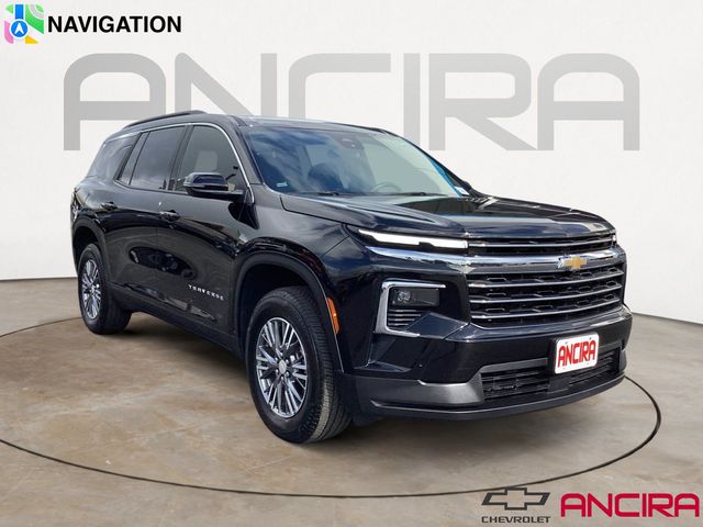 Mosaic Black Metallic 2025 Chevrolet Traverse SUV / Crossover Front-Wheel Drive 8-Speed Automatic