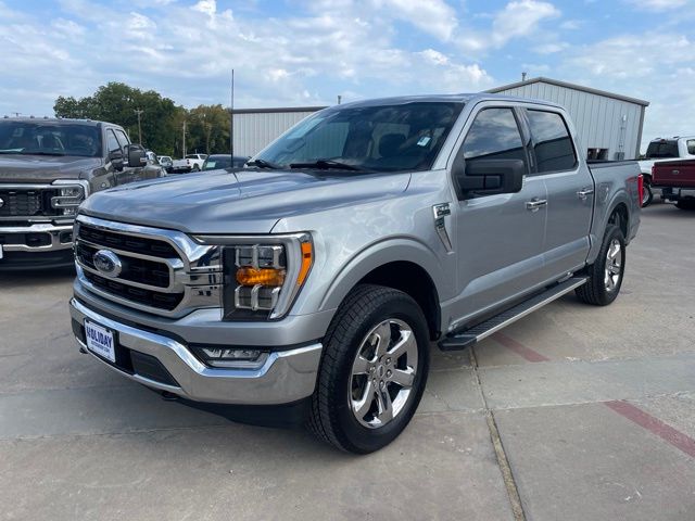 Iconic Silver Metallic 2023 Ford F-150 Pickup Truck Four-Wheel Drive Automatic