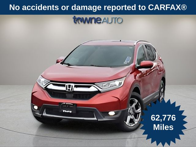 Red 2018 Honda CR-V EX AWD SUV / Crossover All-Wheel Drive Continuously Variable Transmission
