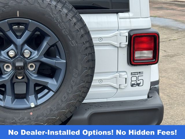 2026 Jeep Wrangler 85th Anniversary Edition White/off-white at Texan Dodge Chrysler Jeep Ram