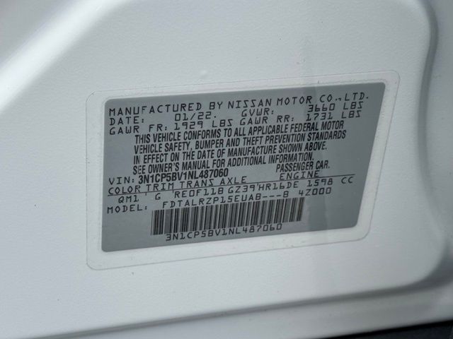 Used 2022 Nissan Kicks SUV