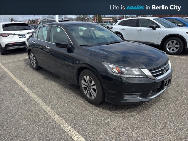 Black 2015 Honda Accord LX Sedan Front-Wheel Drive Continuously Variable Transmission
