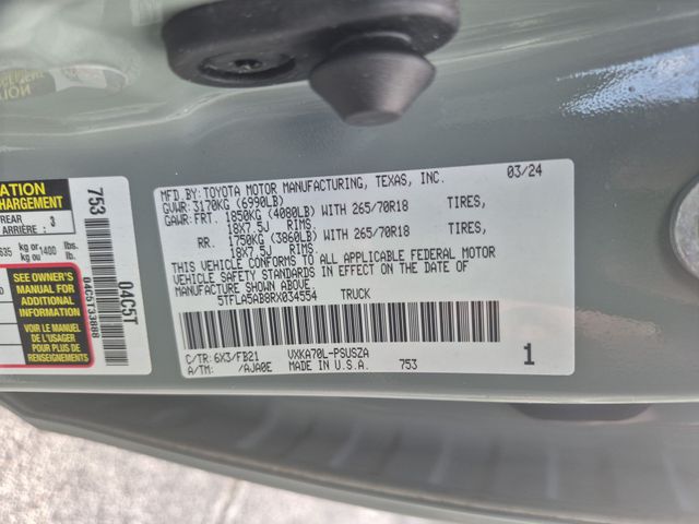 Used 2024 Toyota Tundra SR5 4D CrewMax