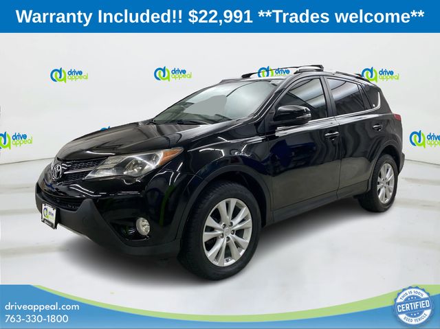 Black 2015 Toyota RAV4 SUV / Crossover All-Wheel Drive 6-Speed Automatic