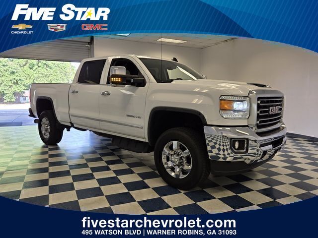 Summit White 2018 GMC Sierra 2500HD Pickup Truck Four-Wheel Drive 6-Speed Automatic