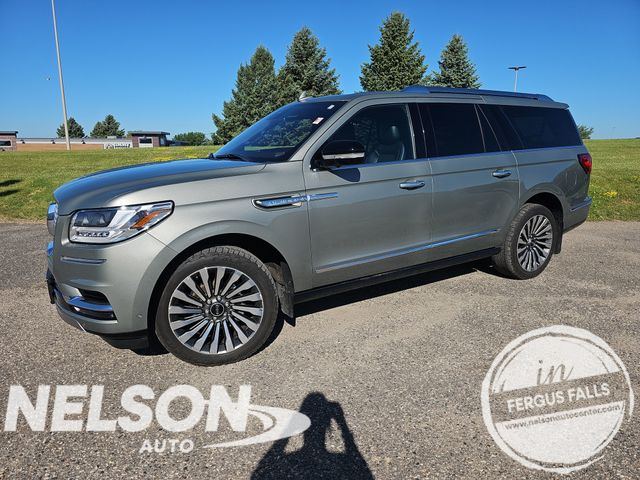 Silver Jade Metallic 2019 Lincoln Navigator SUV / Crossover Four-Wheel Drive Automatic