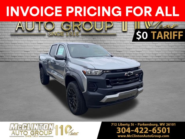 2025 Sterling Gray Metallic Chevrolet Colorado Trail Boss Truck