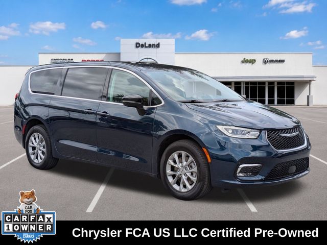 Fathom Blue Pearlcoat 2024 Chrysler Pacifica Minivan All-Wheel Drive 9-Speed Automatic
