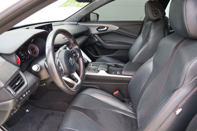 2021 Acura TLX A-Spec Package White at AutoSavvy Houston Southwest