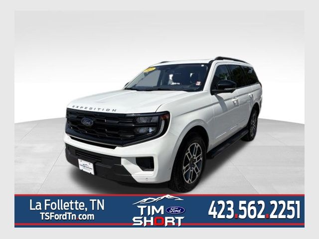 White Metallic 2025 Ford Expedition SUV / Crossover Four-Wheel Drive Automatic
