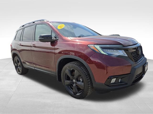 Red (Deep Scarlet Pearl) 2021 Honda Passport SUV / Crossover All-Wheel Drive 9-Speed Automatic