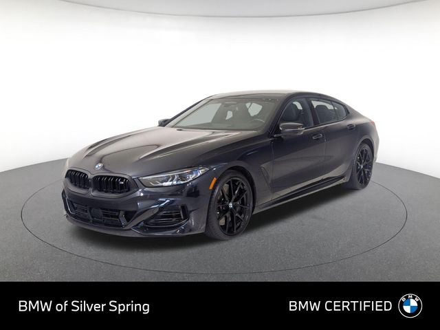 Carbon Black Metallic 2024 BMW 8 Series M850i xDrive Gran Coupe AWD Coupe All-Wheel Drive 8-Speed Automatic