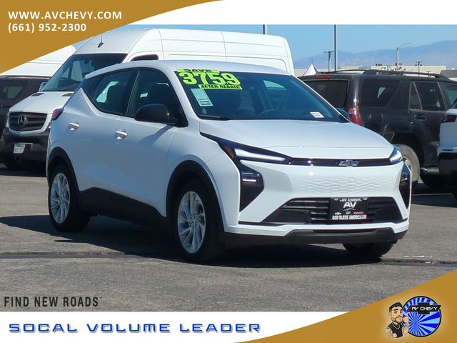 Summit White 2027 Chevrolet Bolt SUV / Crossover Front-Wheel Drive 1-Speed Automatic
