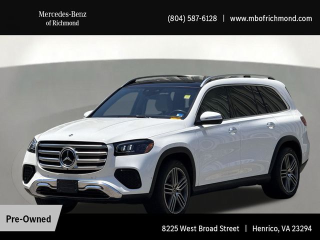 Polar White 2024 Mercedes-Benz GLS 450 4MATIC SUV / Crossover All-Wheel Drive 9-Speed Automatic