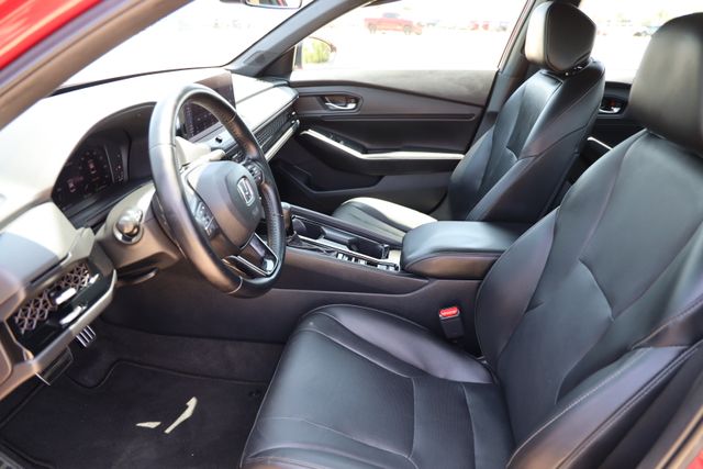 2023 Honda Accord Hybrid Sport-L Red at DeMontrond Automotive Group