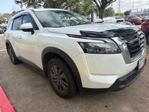 2025 Nissan Pathfinder SV White at South Houston Nissan