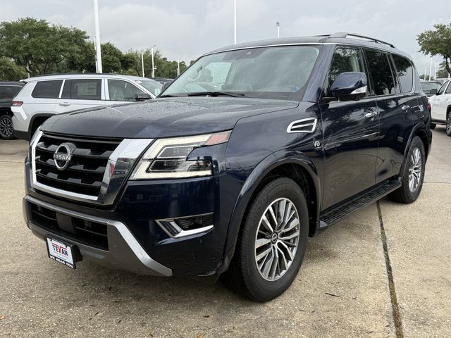 2022 Nissan Armada SL Blue at Bravo Nissan