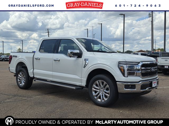 White Metallic 2026 Ford F-150 Pickup Truck Four-Wheel Drive Automatic