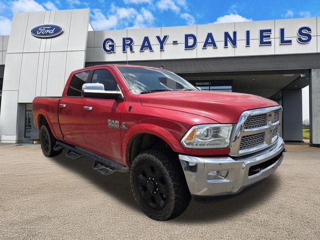 Flame Red Clearcoat 2014 RAM 3500 Pickup Truck Four-Wheel Drive 6-Speed Automatic