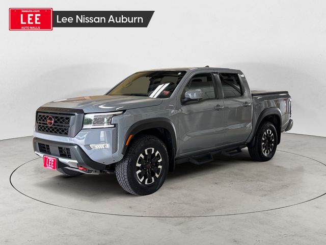 Boulder Gray Pearl 2022 Nissan Frontier Pickup Truck Four-Wheel Drive 9-Speed Automatic