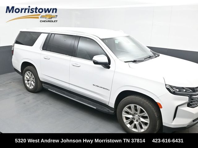 Summit White 2023 Chevrolet Suburban Premier 4WD SUV / Crossover Four-Wheel Drive