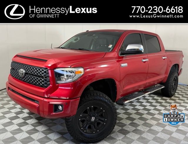Barcelona Red Metallic 2019 Toyota Tundra Pickup Truck Four-Wheel Drive 6-Speed Automatic