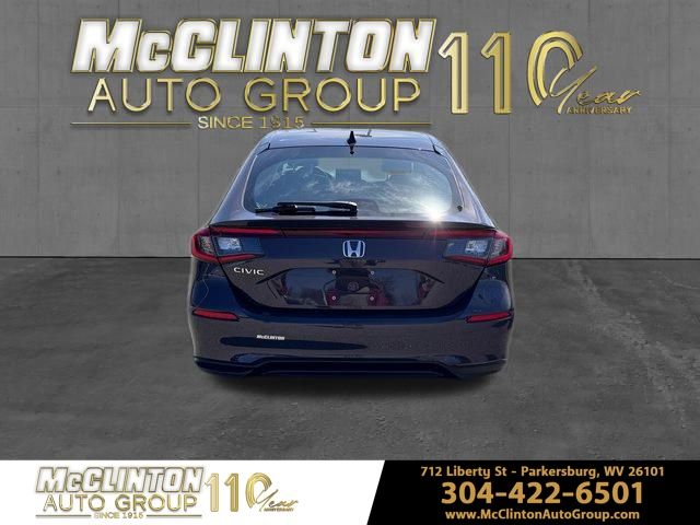 2024 Smokey Mauve Pearl Honda Civic EX-L FWD Hatchback
