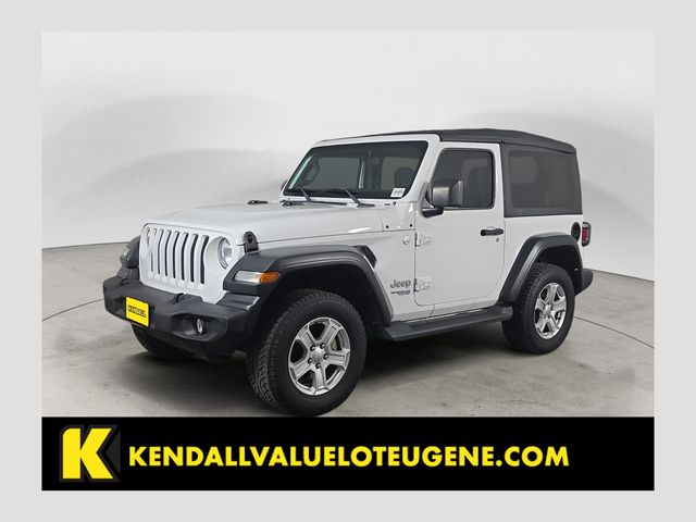 Bright White Clearcoat 2018 Jeep Wrangler SUV / Crossover Four-Wheel Drive 8-Speed Automatic